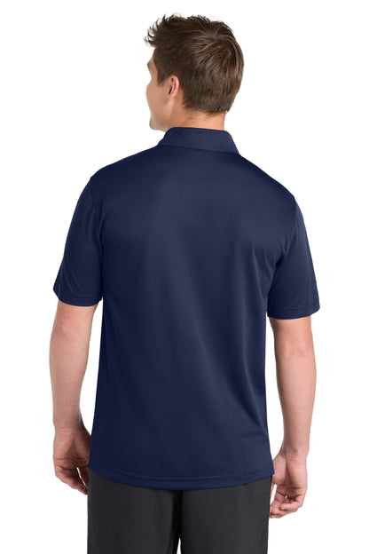 True Navy Sport-Tek PosiCharge Active Textured Polo. ST690