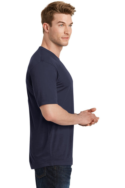 True Navy Sport-Tek PosiCharge Competitor Cotton Touch Tee. ST450