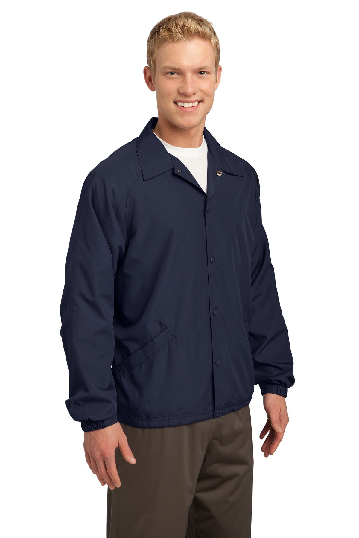 True Navy Sport-Tek Sideline Jacket. JST71