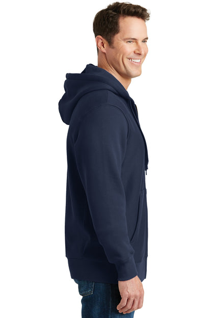 True Navy Sport-Tek Super Heavyweight Full-Zip Hooded Sweatshirt. F282