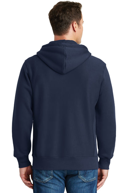 True Navy Sport-Tek Super Heavyweight Full-Zip Hooded Sweatshirt. F282