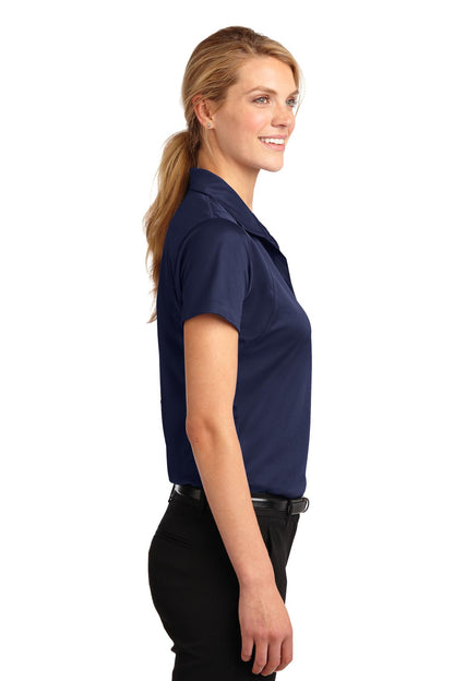 True Navy Sport-Tek Women's Micropique Sport-Wick Polo. LST650