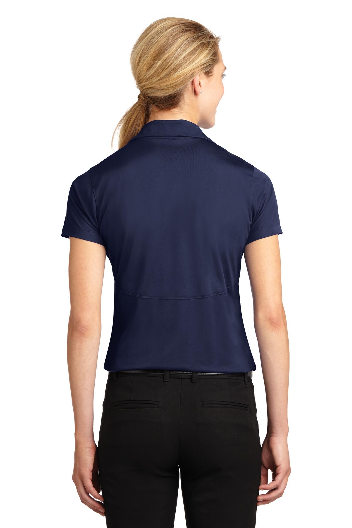True Navy Sport-Tek Women's Micropique Sport-Wick Polo. LST650