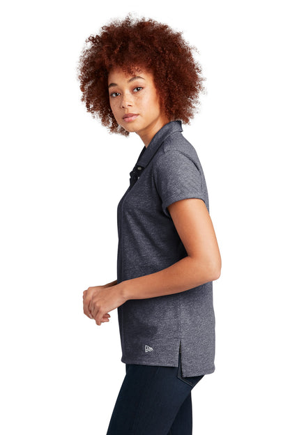 True Navy Twst New Era Women's Slub Twist Polo LNEA301