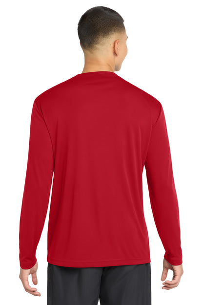 True Red Sport-Tek Tall Long Sleeve PosiCharge Competitor Tee. TST350LS