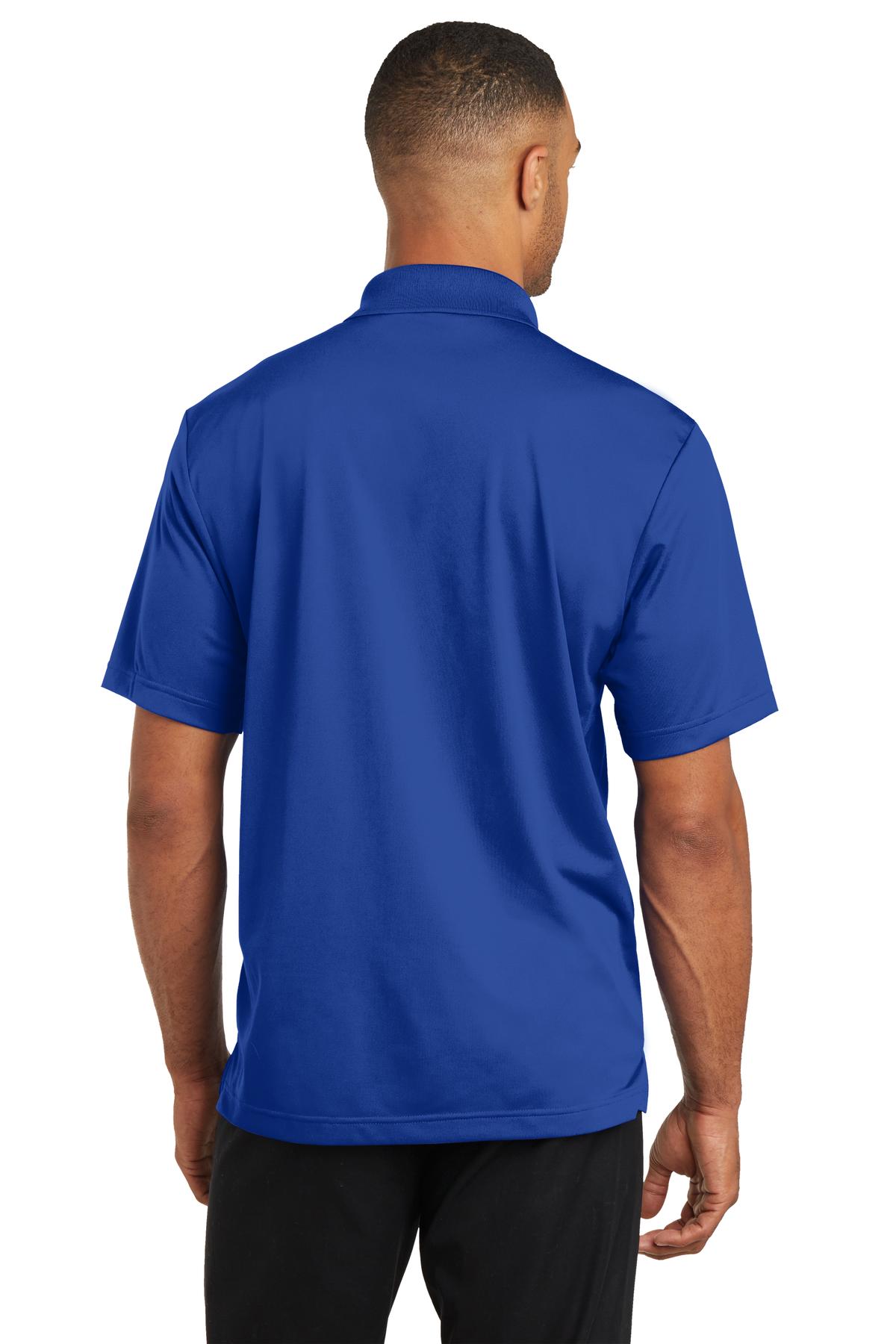 True Royal CornerStone Micropique Gripper Polo. CS421