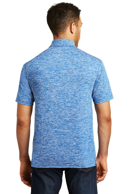 True Royal Ele Sport-Tek PosiCharge Electric Heather Polo. ST590