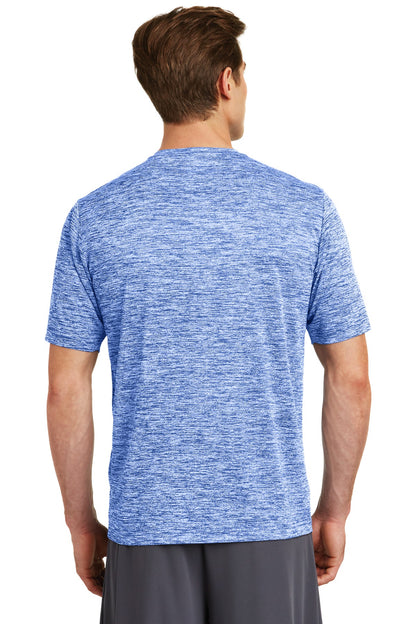 True Royal Ele Sport-Tek PosiCharge Electric Heather Tee. ST390