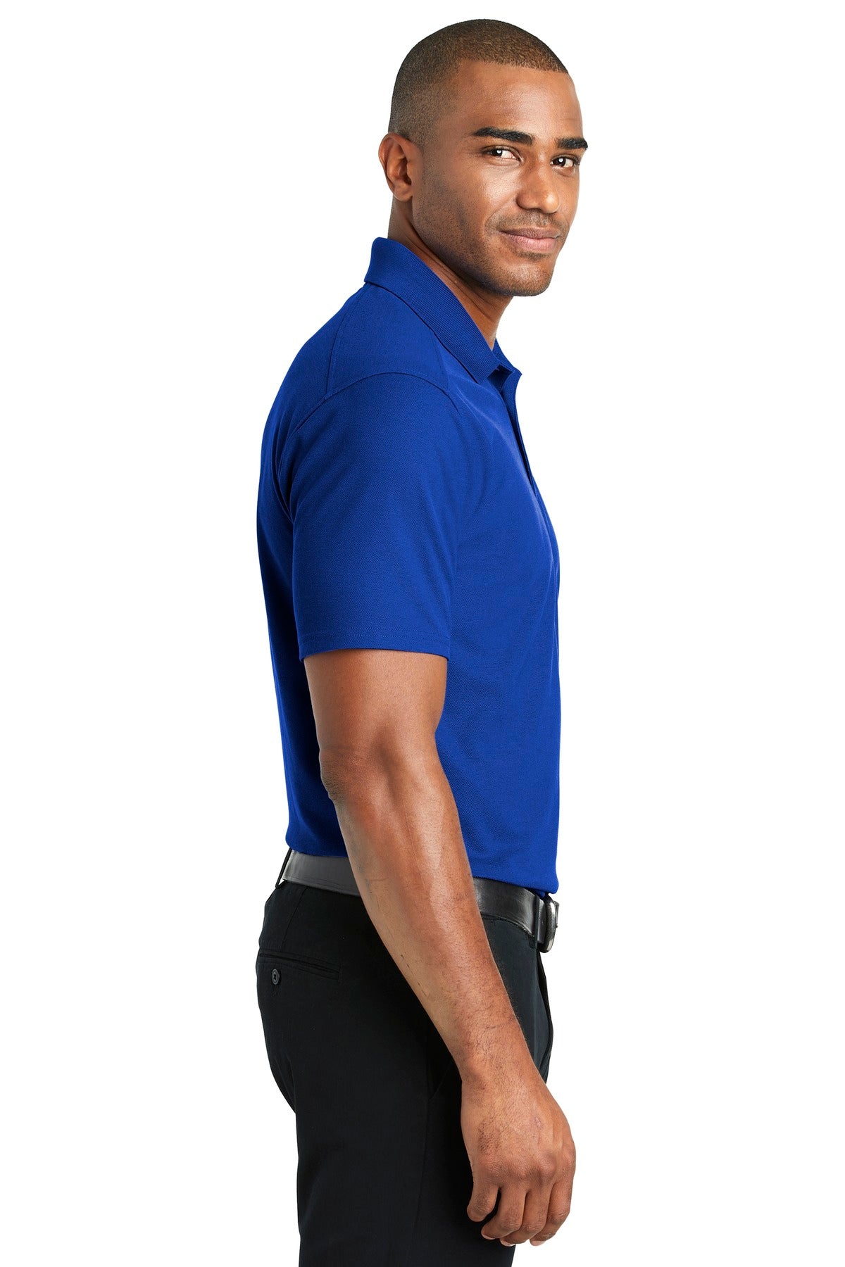 True Royal Port Authority EZPerformance Pique Polo. K600