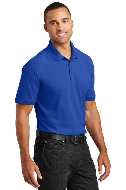 True Royal Port Authority Tall Core Classic Pique Polo. TLK100