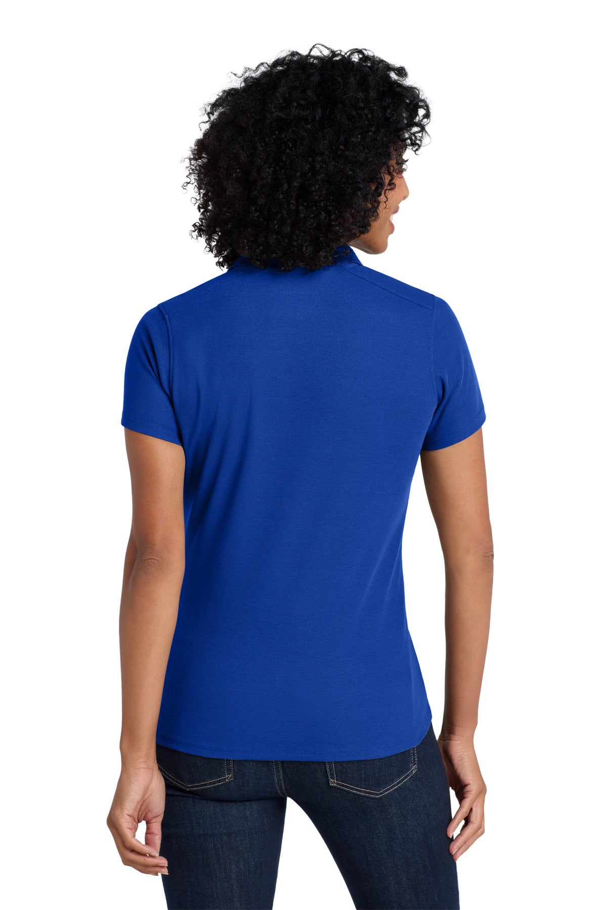 True Royal Port Authority Women's EZPerformance Pique Polo. LK600