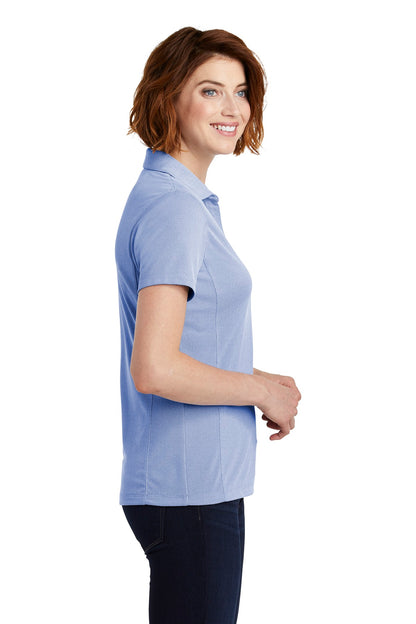 True Royal Port Authority Women's Poly Oxford Pique Polo. LK582