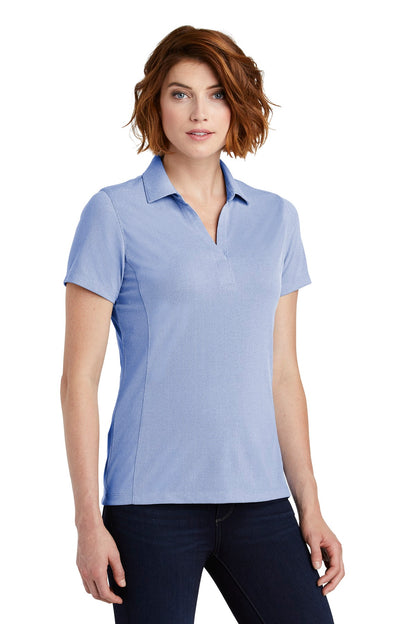 True Royal Port Authority Women's Poly Oxford Pique Polo. LK582