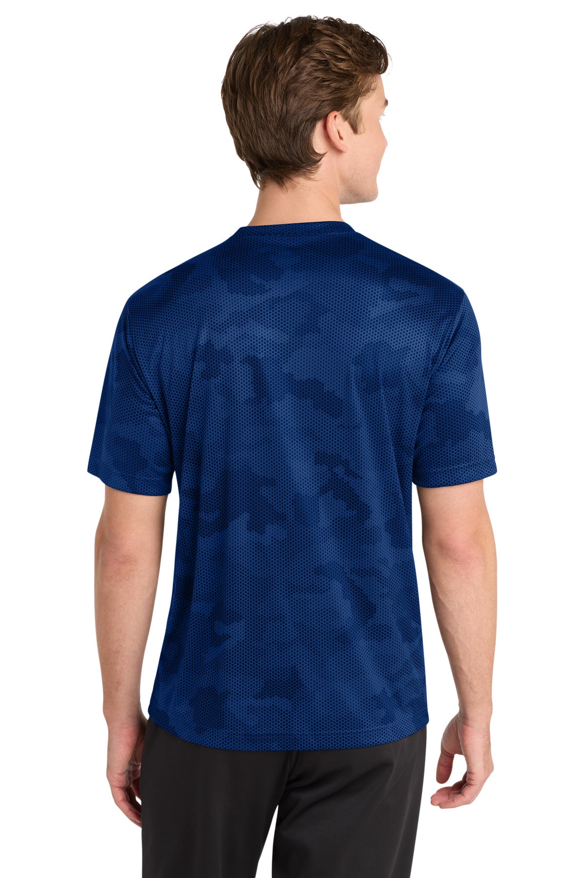 True Royal Sport-Tek CamoHex Tee. ST370