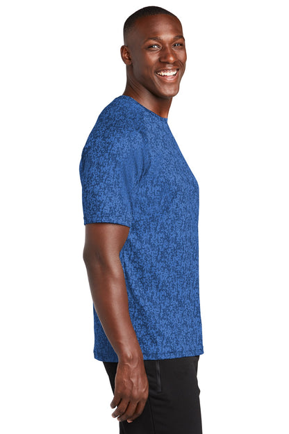 True Royal Sport-Tek Digi Camo Tee. ST460