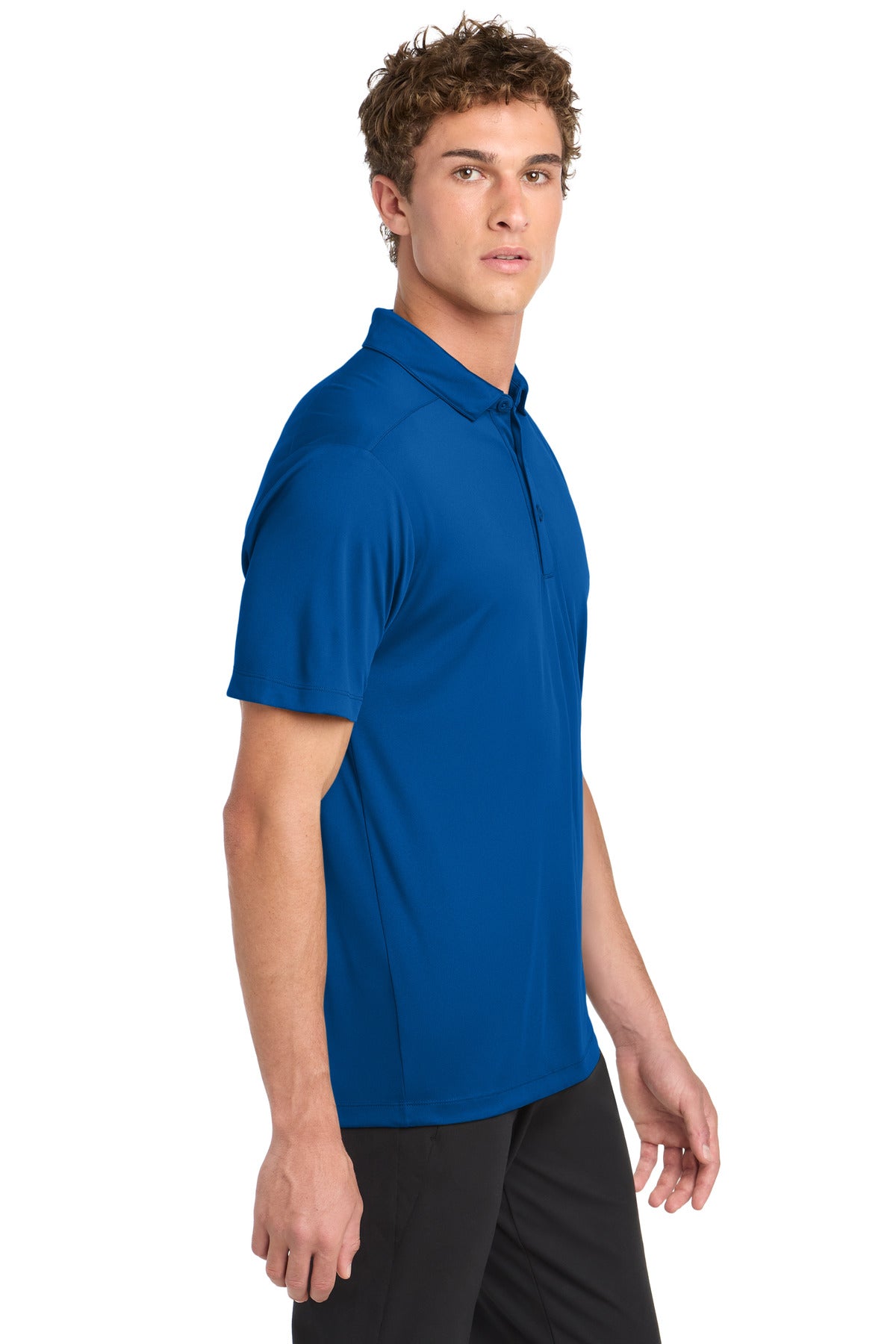 True Royal Sport-Tek Posi-UV Pro Polo. ST520