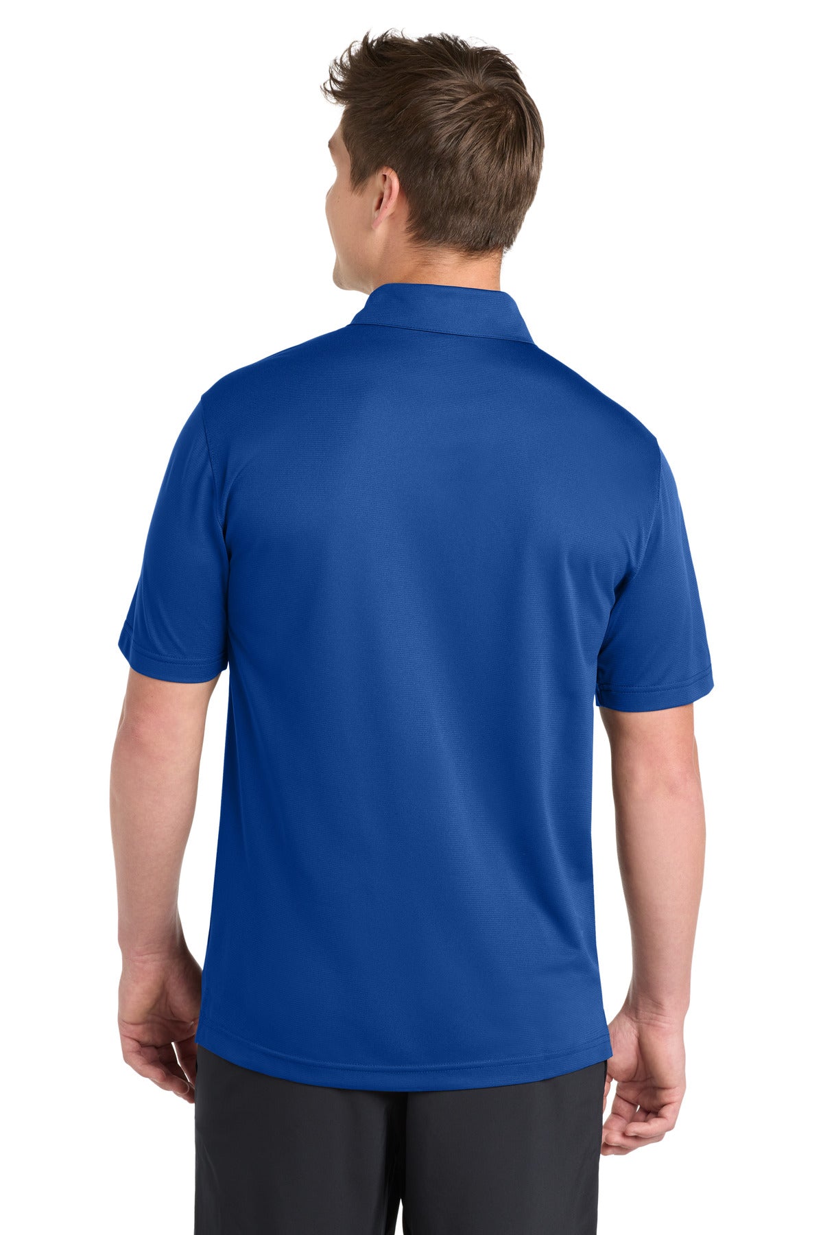 True Royal Sport-Tek PosiCharge Active Textured Polo. ST690