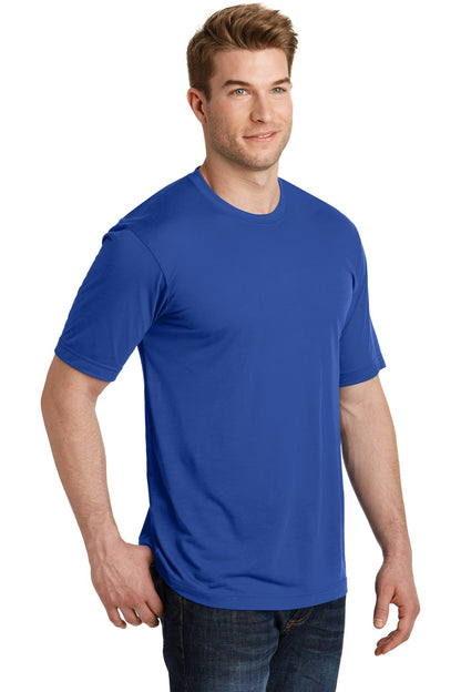 True Royal Sport-Tek PosiCharge Competitor Cotton Touch Tee. ST450