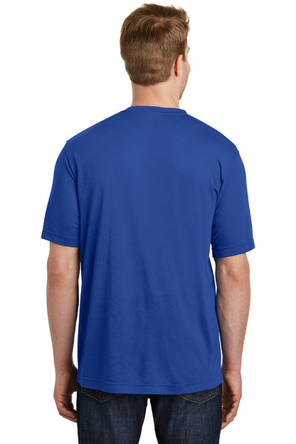 True Royal Sport-Tek PosiCharge Competitor Cotton Touch Tee. ST450