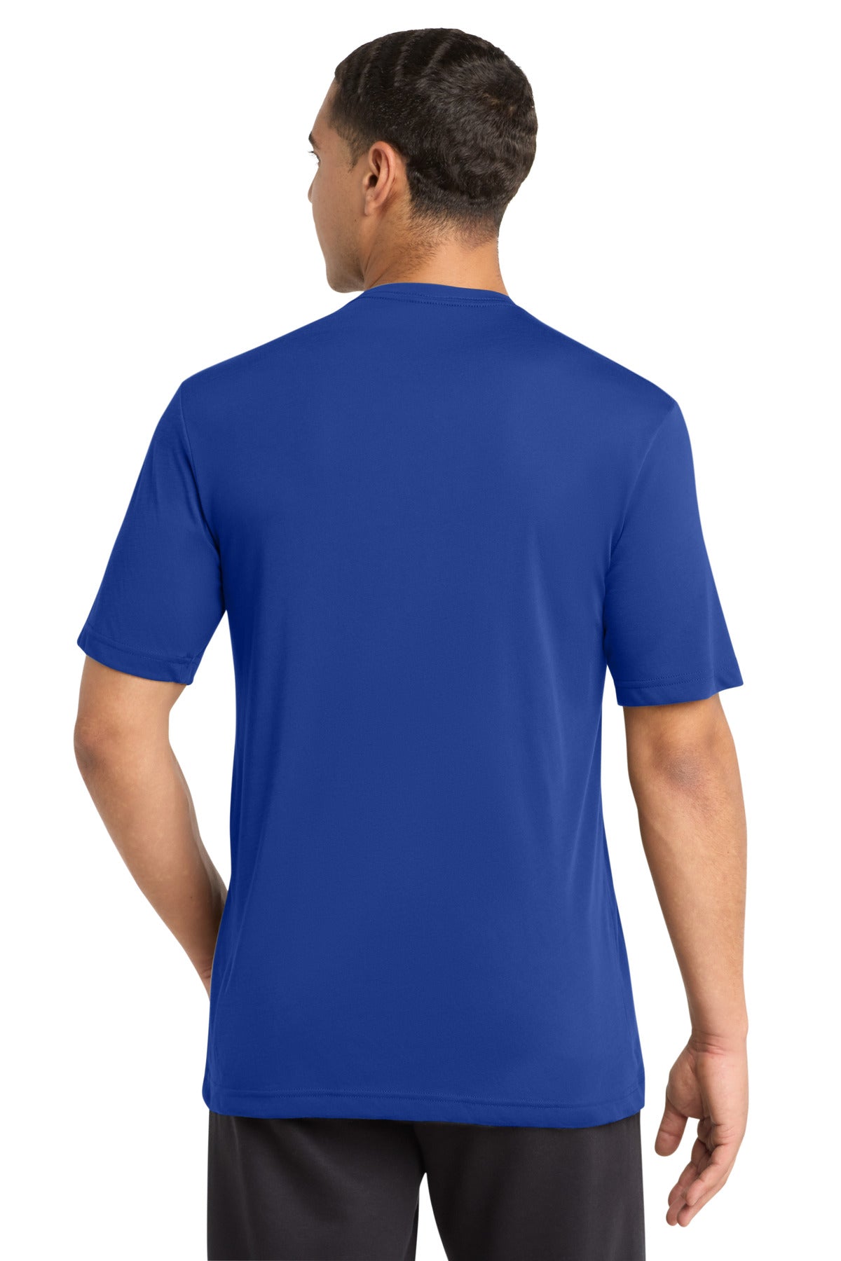 True Royal Sport-Tek PosiCharge Competitor Cotton Touch Tee. ST450