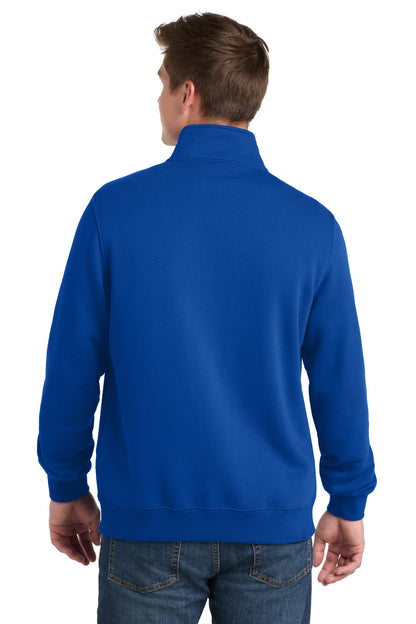 True Royal Sport-Tek Tall 1/4-Zip Sweatshirt. TST253