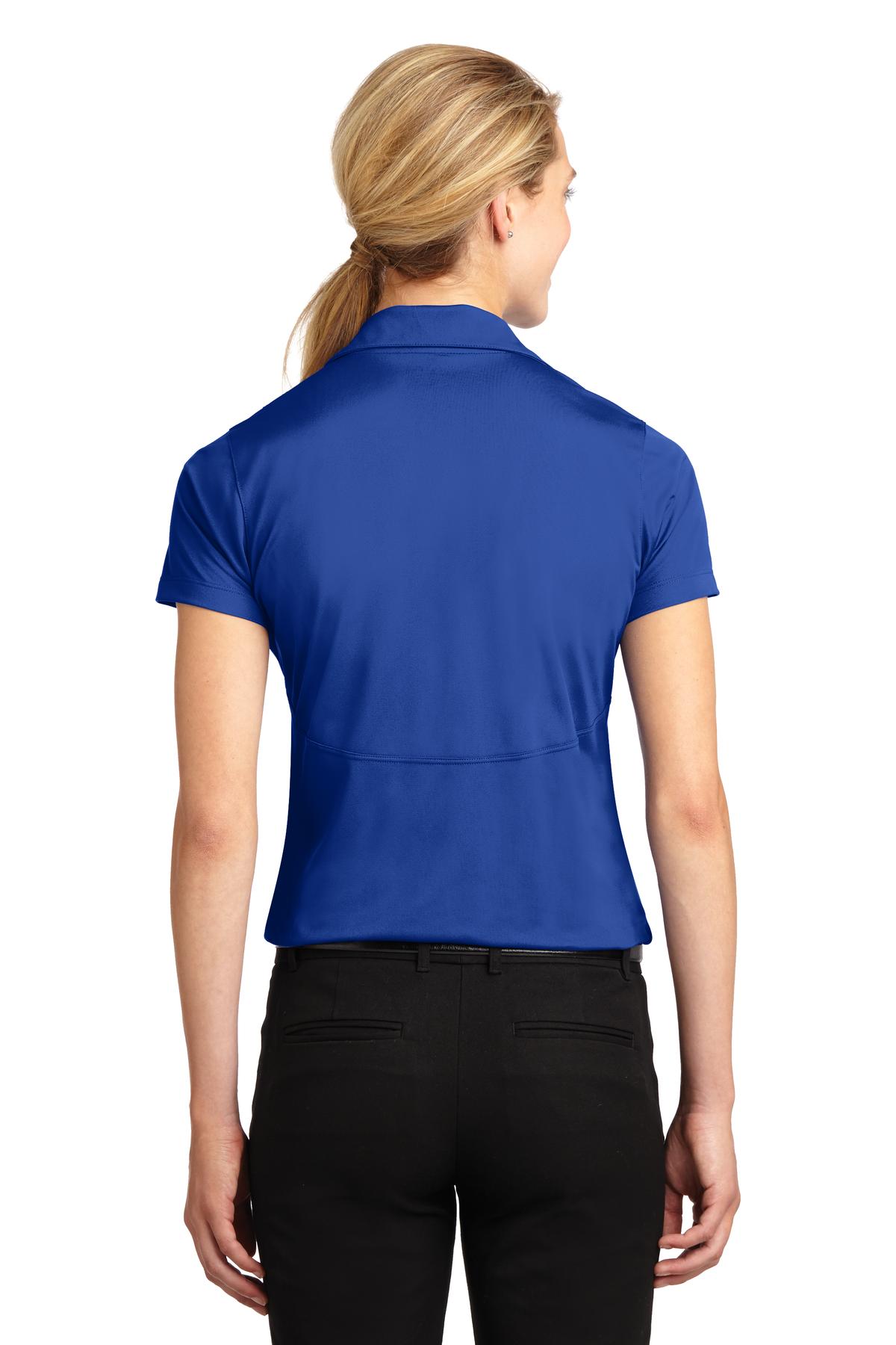 True Royal Sport-Tek Women's Micropique Sport-Wick Polo. LST650
