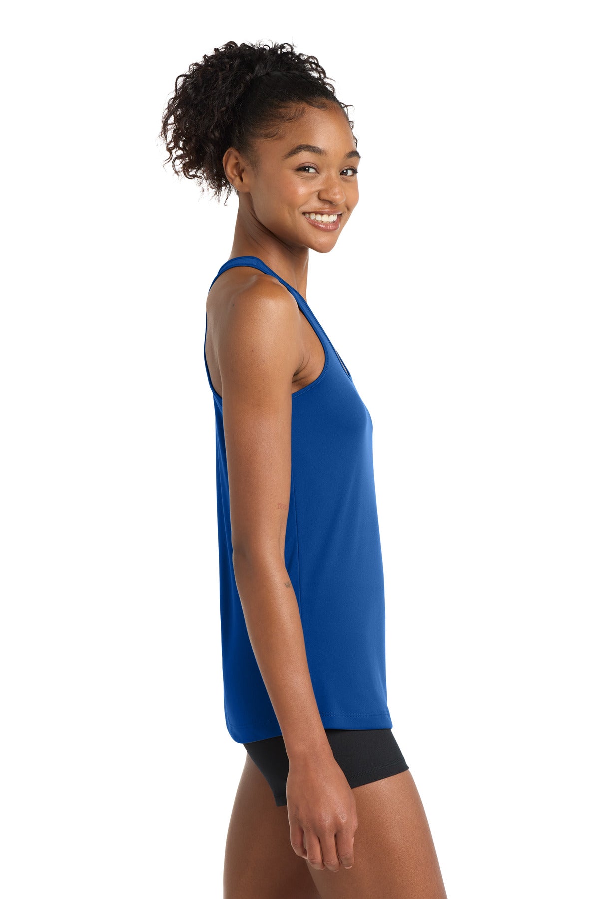 True Royal Sport-Tek Women's PosiCharge Competitor Racerback Tank. LST356