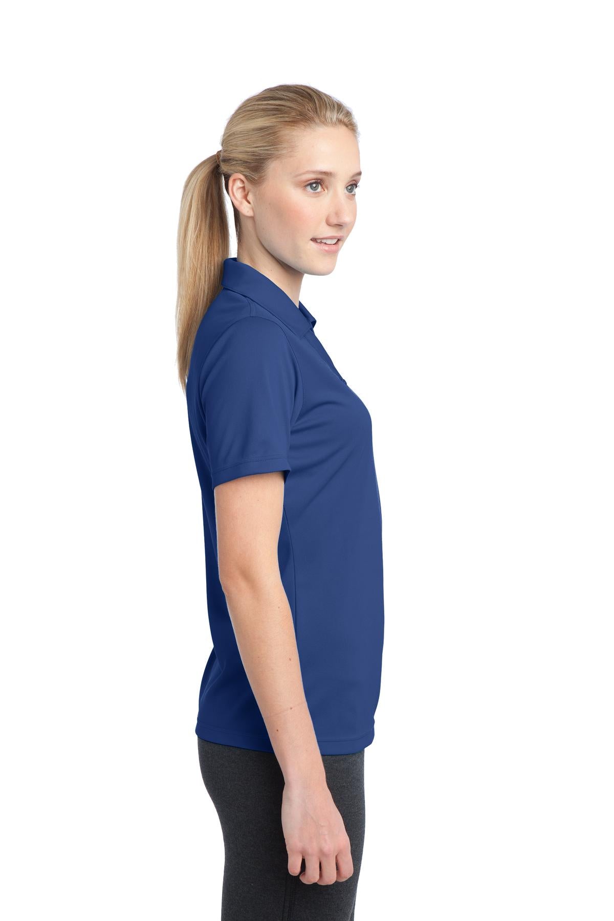 True Royal Sport-Tek Women's PosiCharge Micro-Mesh Polo. LST680