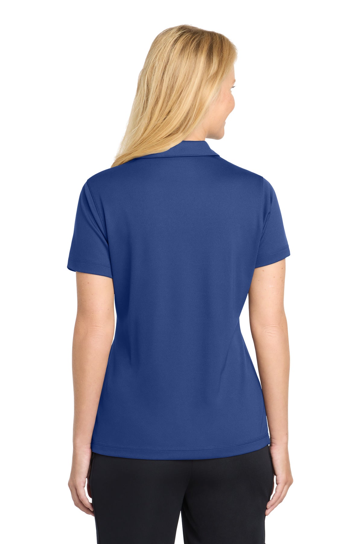 True Royal Sport-Tek Women's PosiCharge Micro-Mesh Polo. LST680