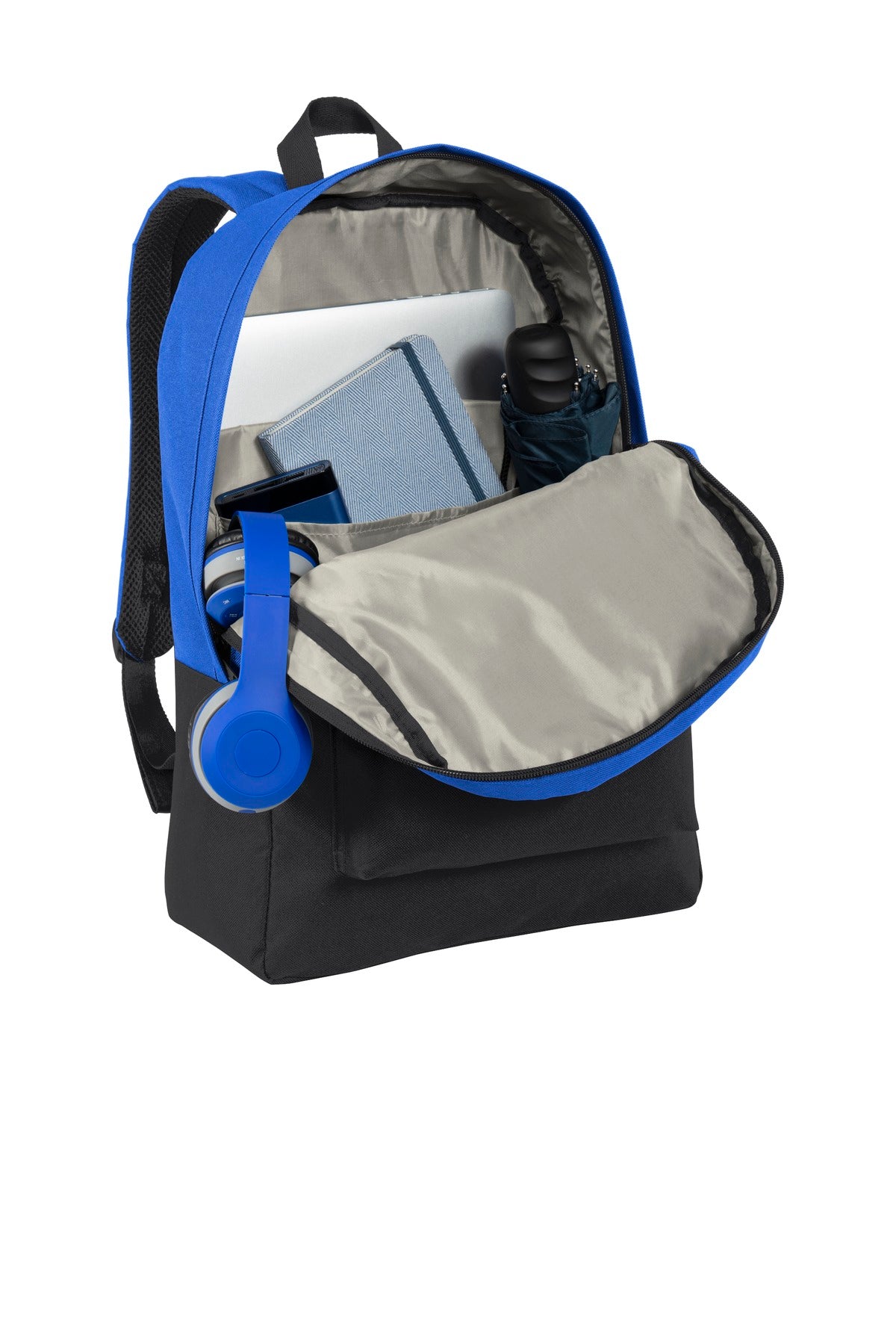 True Royal/Blk Port Authority Retro Backpack BG7150