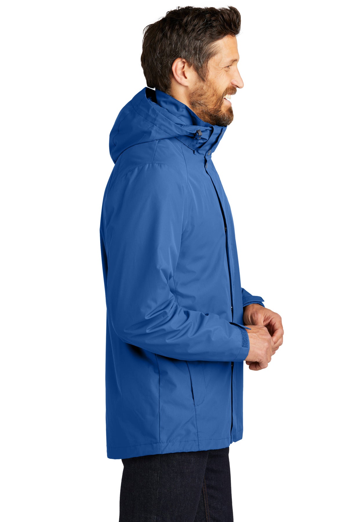 TrueBlue Port Authority All-Weather 3-in-1 Jacket J123