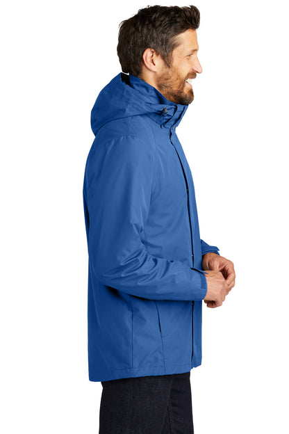 TrueBlue Port Authority All-Weather 3-in-1 Jacket J123