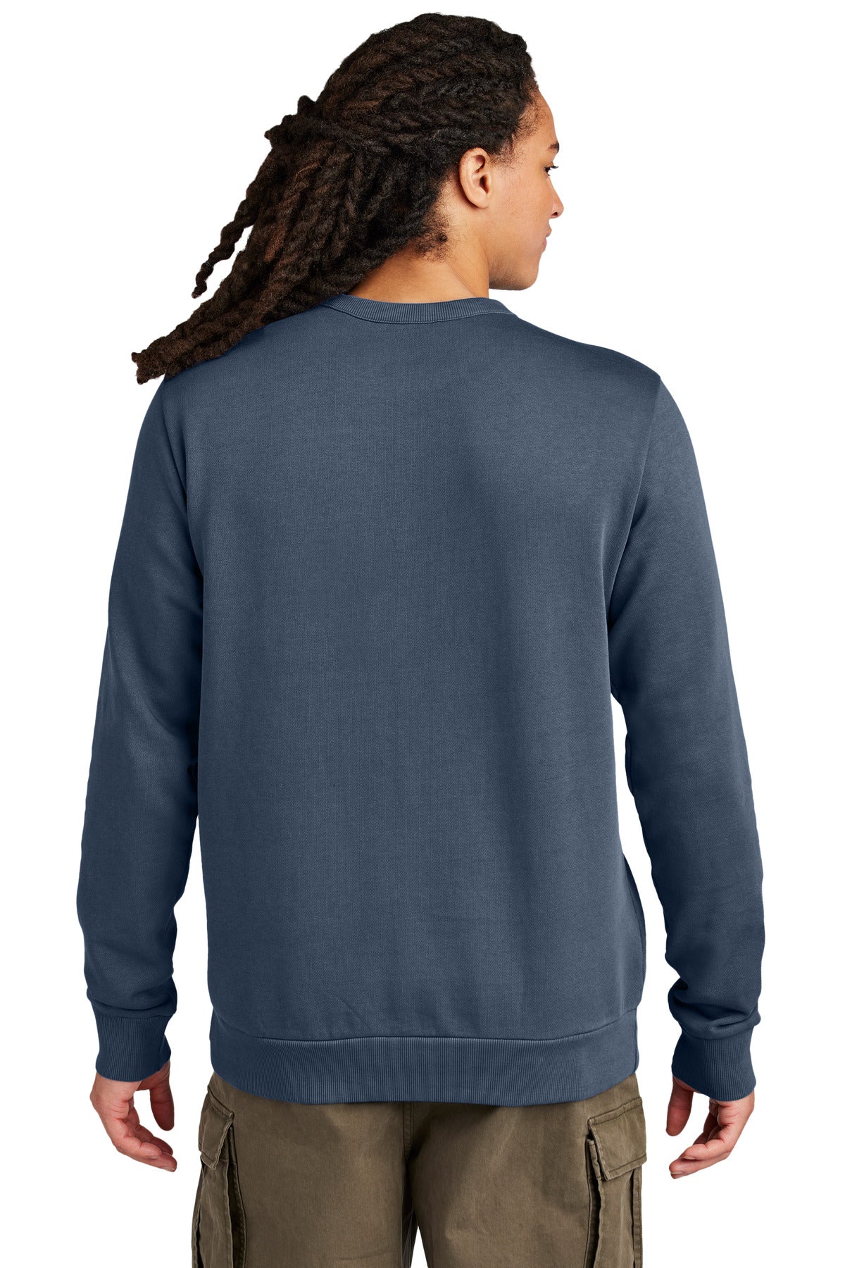 TrueNavy District Wash Fleece Crew DT2204