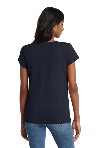 TrueNavy District Women's Re-Tee V-Neck DT8001