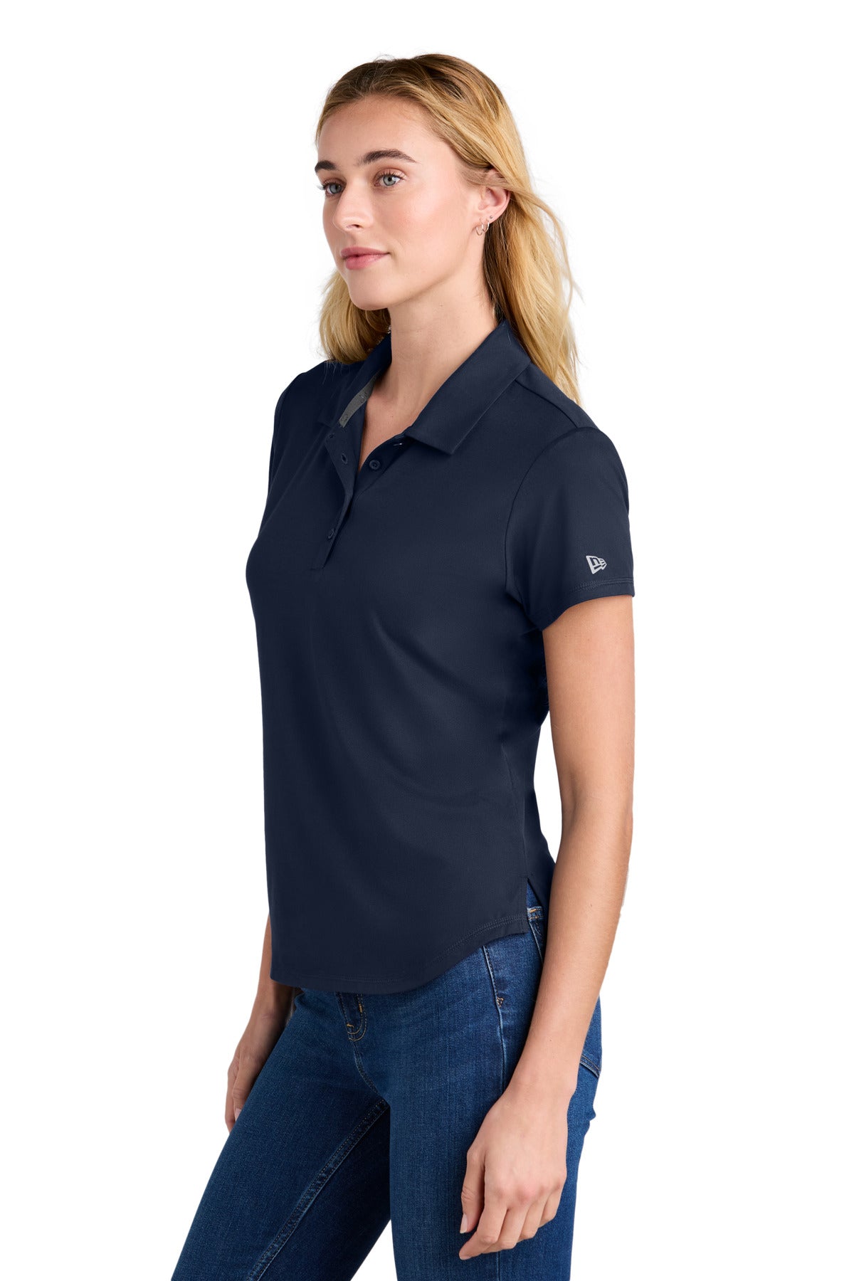 TrueNavy New Era Women's Power Polo LNEA225