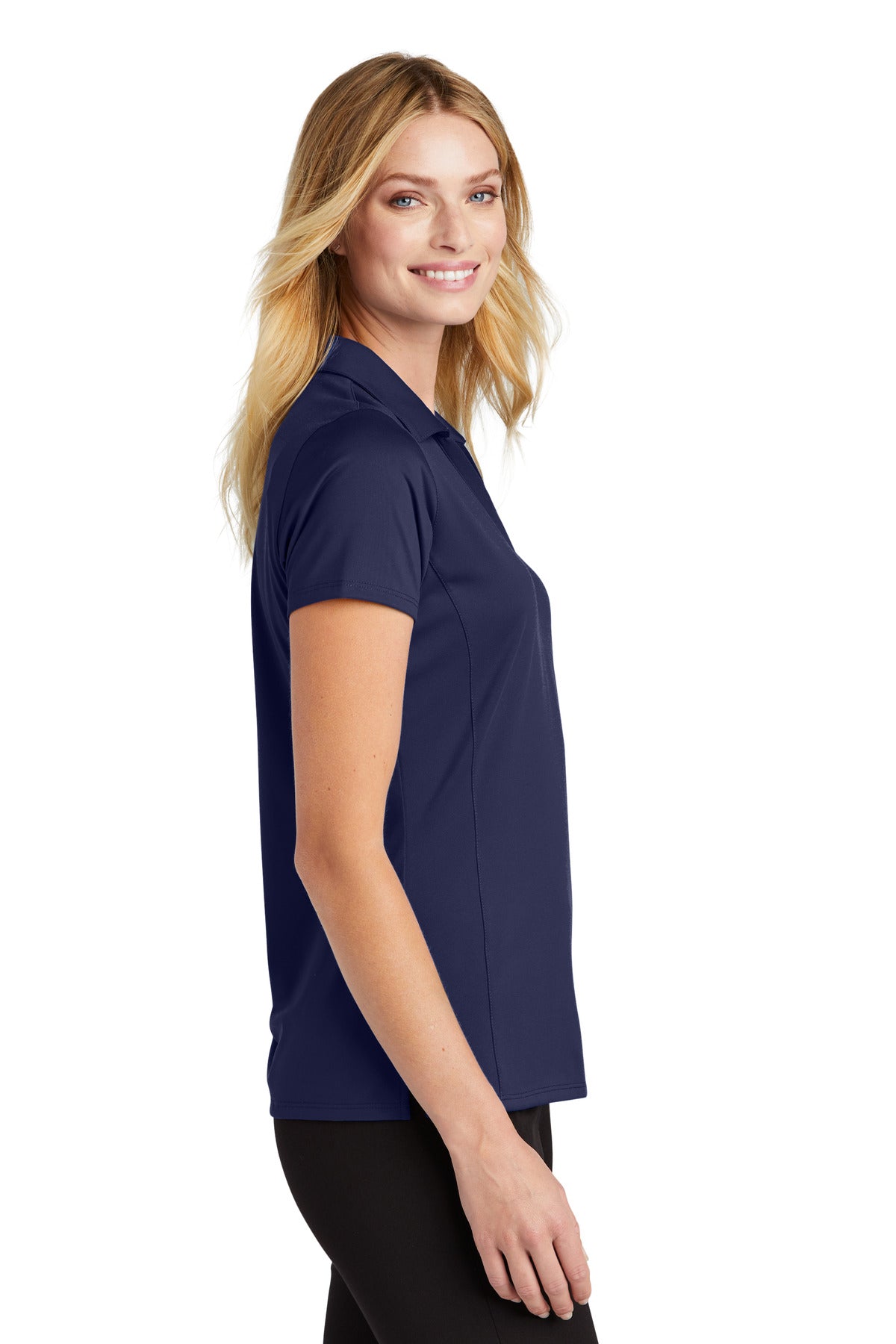TrueNavy Port Authority Women's Performance Staff Polo LK398