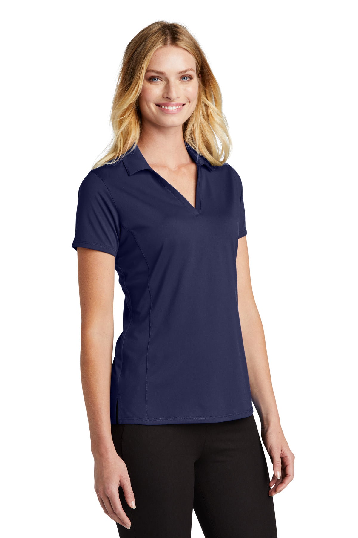 TrueNavy Port Authority Women's Performance Staff Polo LK398