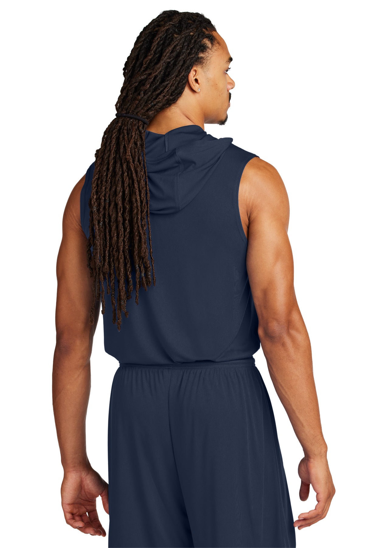 TrueNavy Sport-Tek Competitor Sleeveless Hoodie ST352H