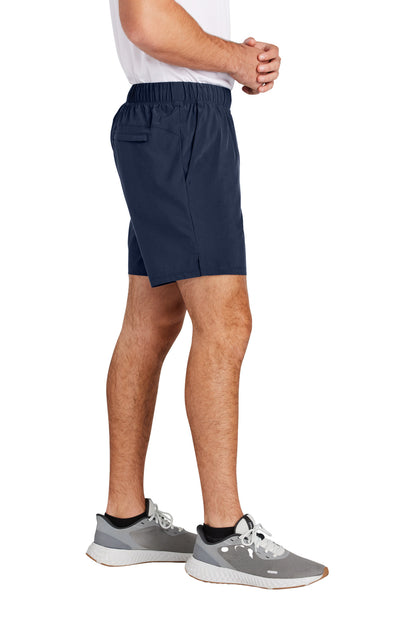 TrueNavy Sport-Tek Repeat 7" Short ST485