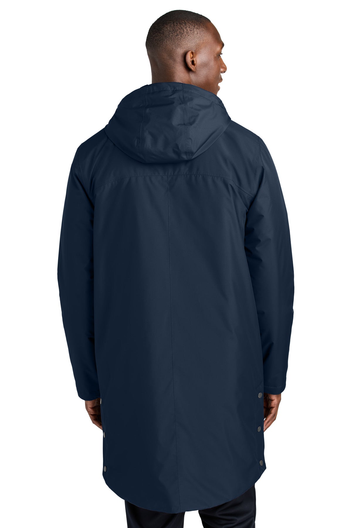 TrueNavy Sport-Tek Waterproof Insulated Sideline Parka JST55