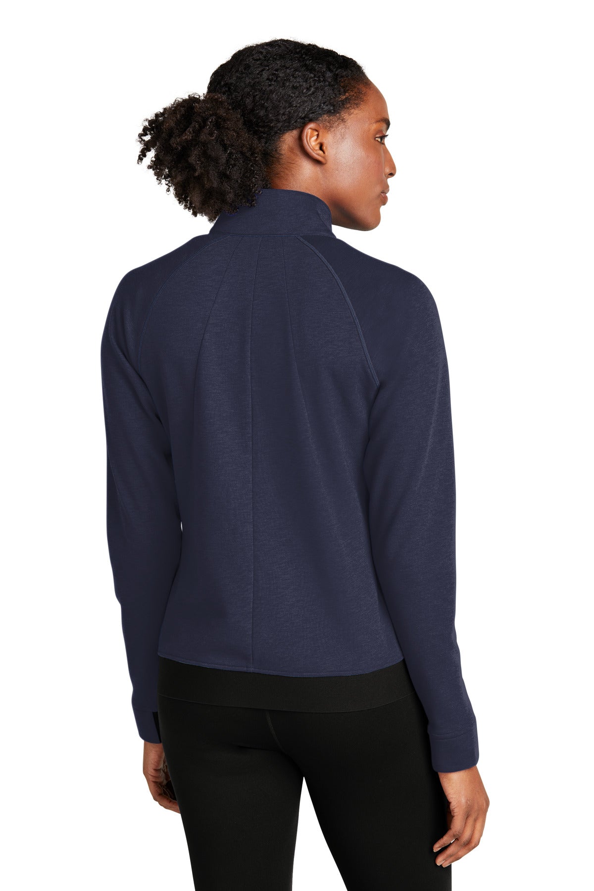 TrueNavy Sport-Tek Women's PosiCharge Strive Full-Zip LST570