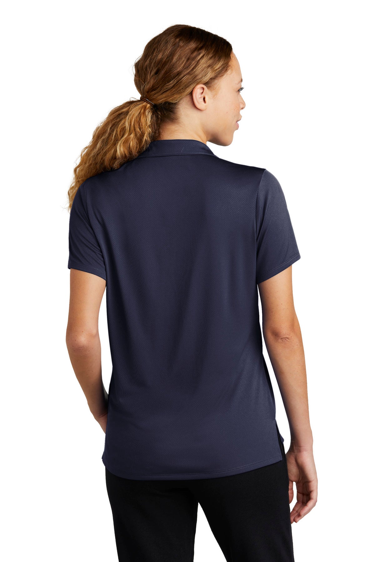 TrueNavy Sport-Tek Women's Sideline Polo LST535