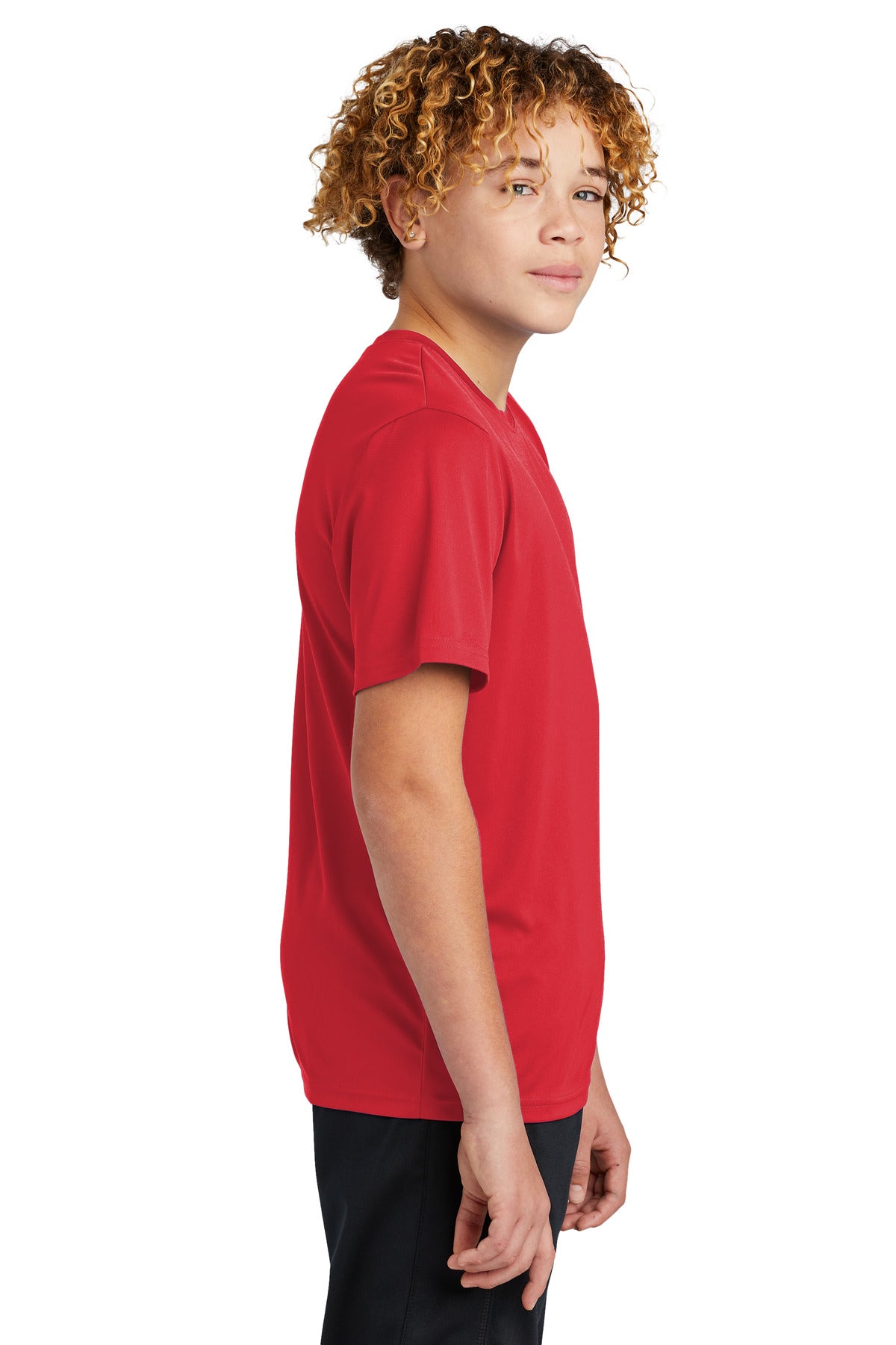 TrueRed Sport-Tek Youth PosiCharge Re-Compete Tee YST720