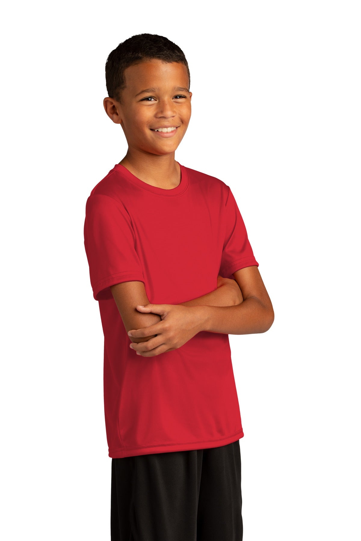TrueRed Sport-Tek Youth PosiCharge Re-Compete Tee YST720