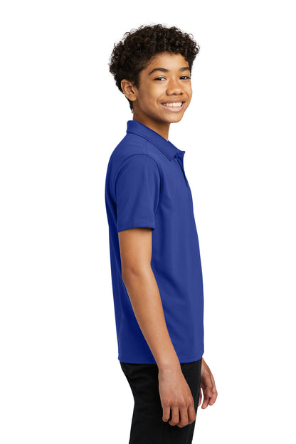 TrueRoyal Port Authority Youth Dry Zone UV Micro-Mesh Polo Y110