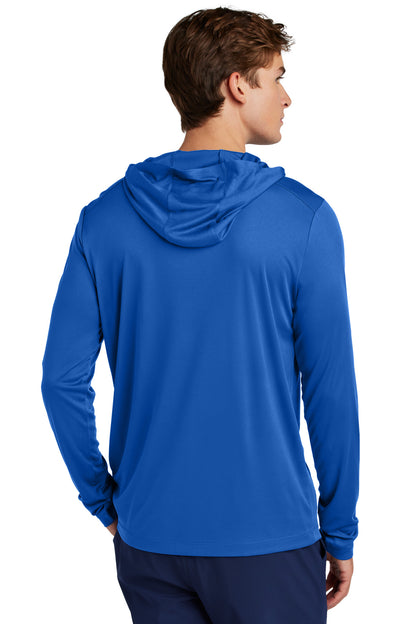 TrueRoyal Sport-Tek Posi-UV Pro Long Sleeve Hoodie ST420LSH