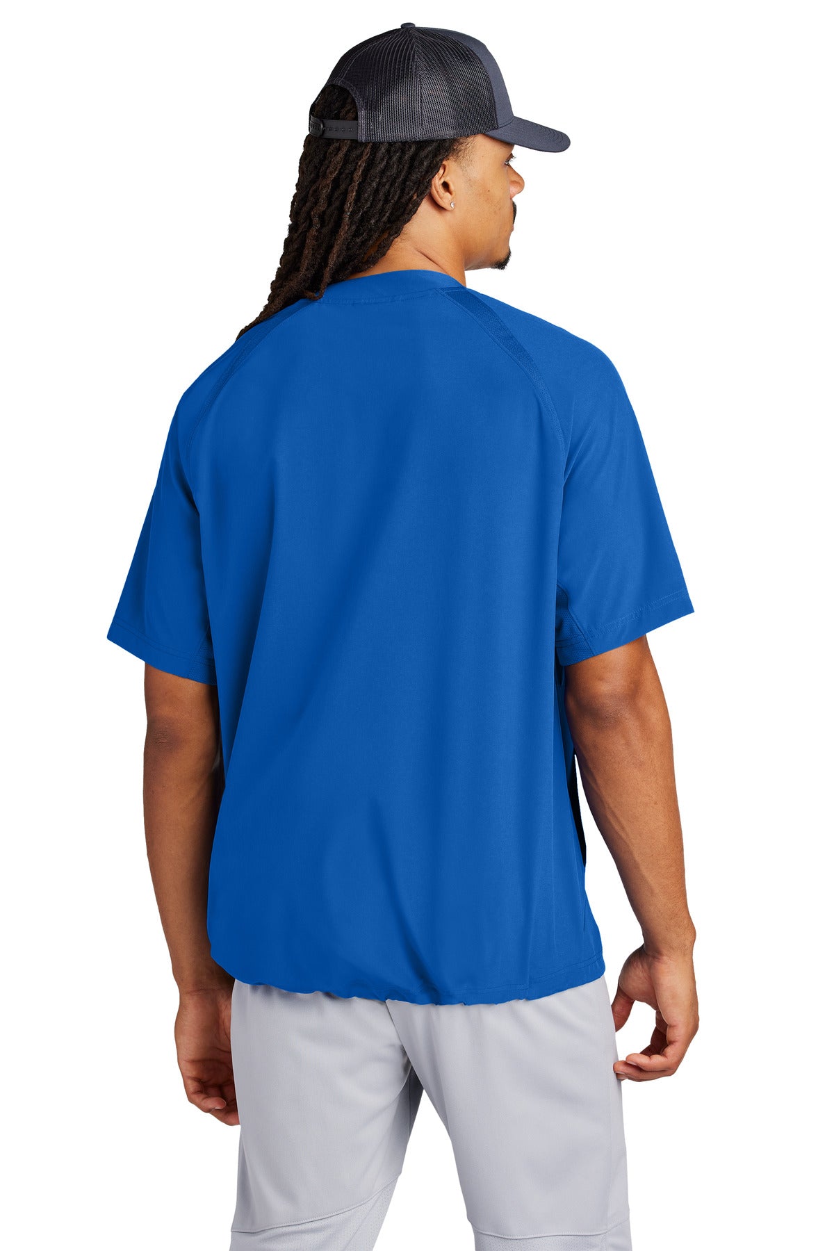 TrueRoyal Sport-Tek Repeat 1/2-Zip Short Sleeve Jacket JST489