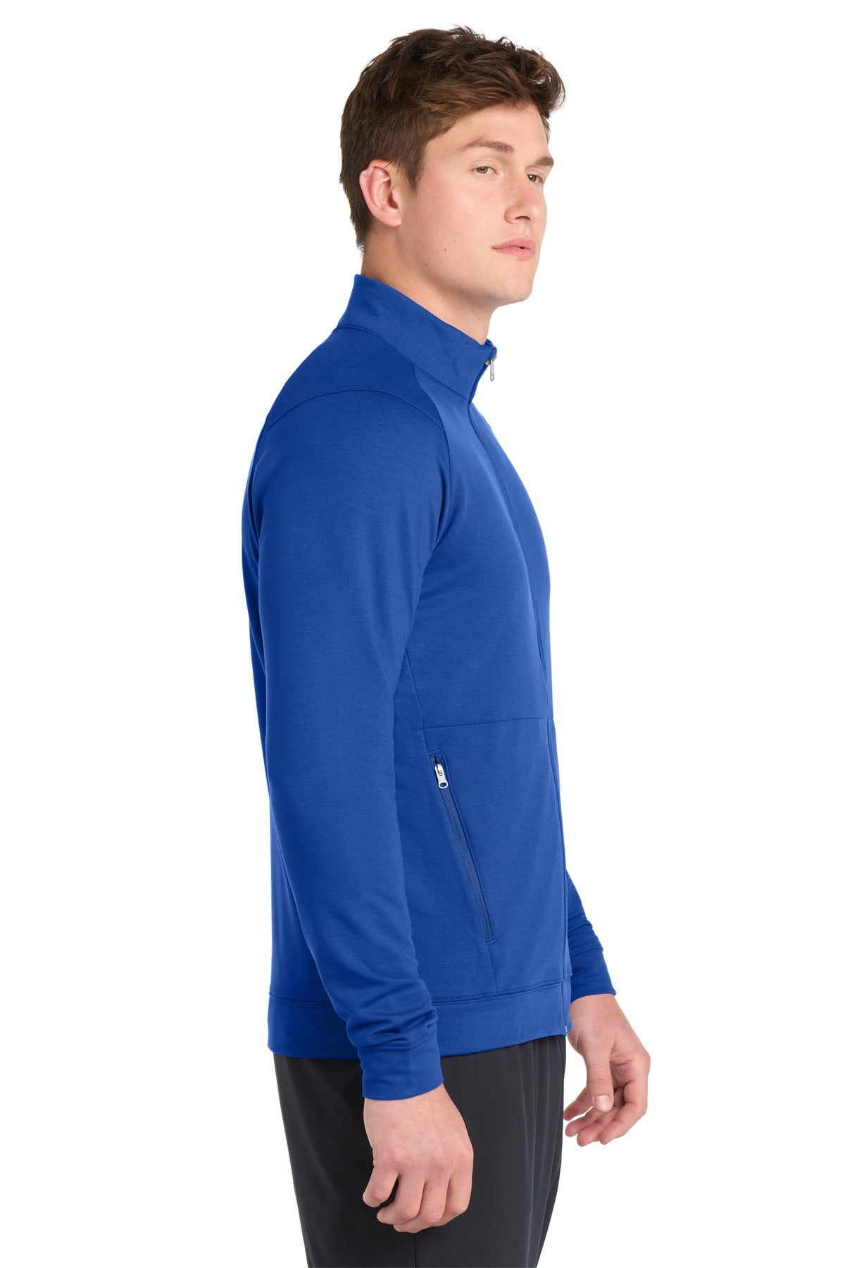 TrueRoyal Sport-Tek Sport-Wick Flex Fleece Full-Zip. ST560