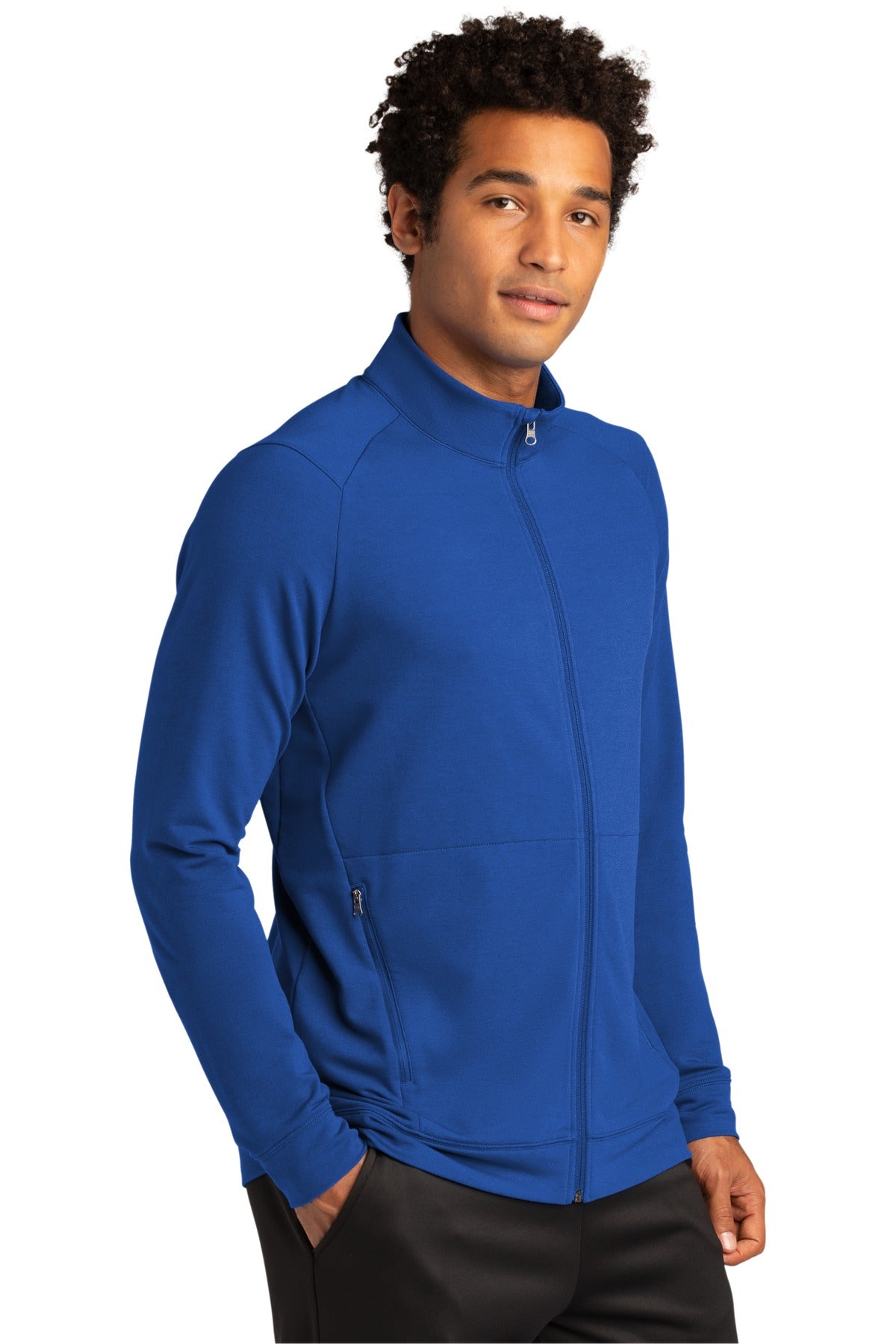 TrueRoyal Sport-Tek Sport-Wick Flex Fleece Full-Zip. ST560