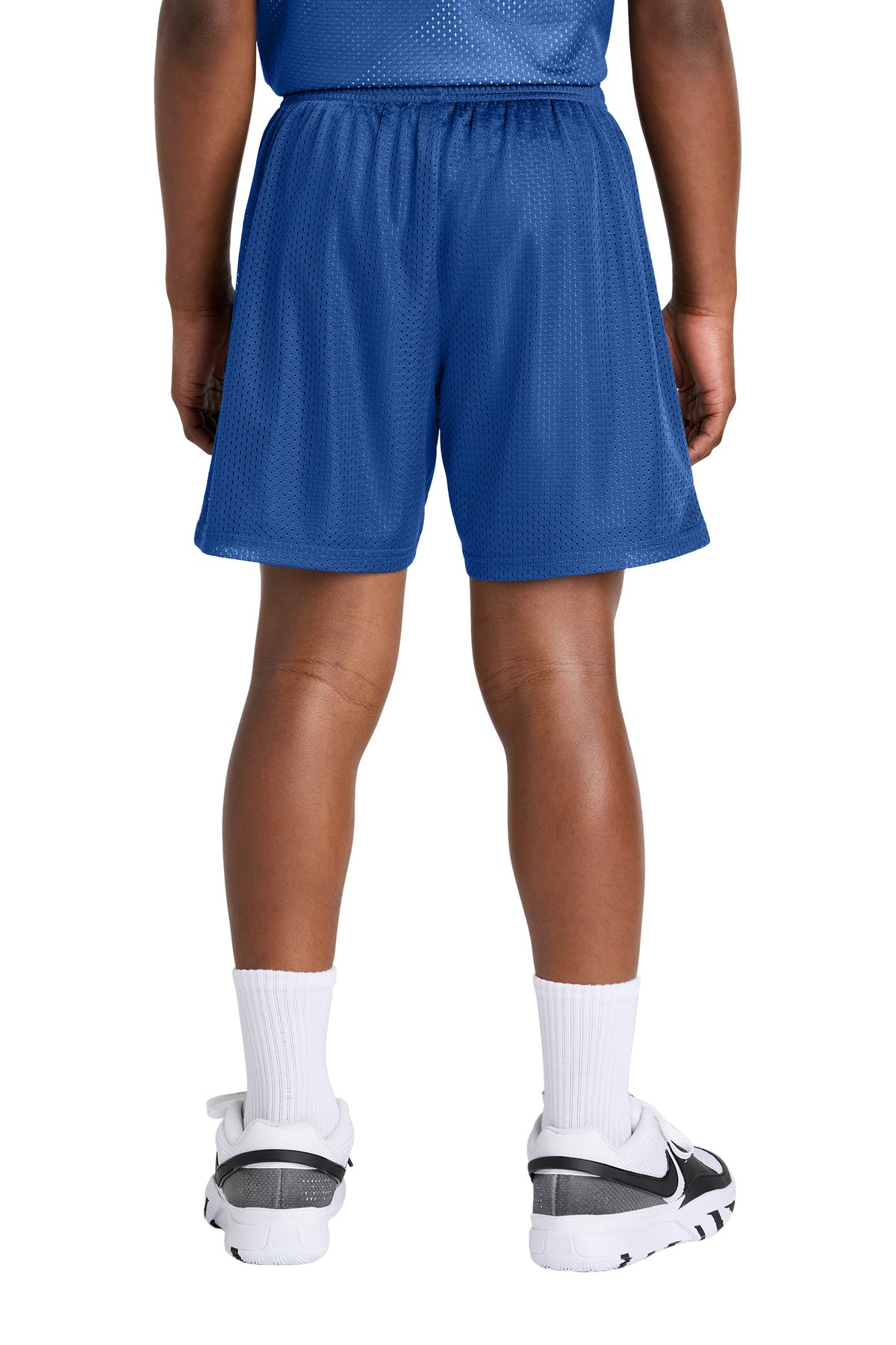 TrueRoyal Sport-Tek Youth PosiCharge Mesh 5" Short YST5100